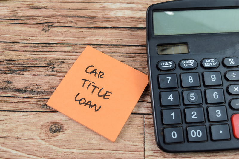 Concept of Car Title Loan